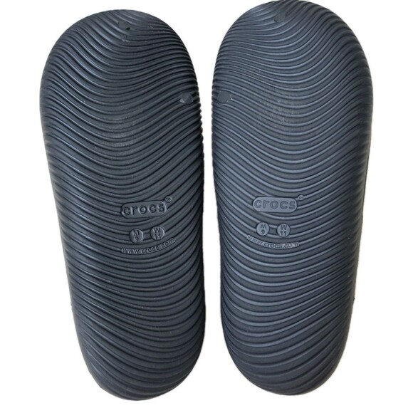 Crocs Mellow Recovery Slide Sandals Black Black Womens Size 11  Men’s Size 9 main image 8